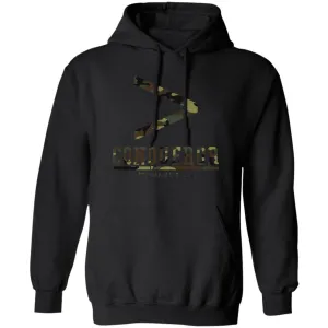 More Than a Conqueror Black (Camo) Hoodie