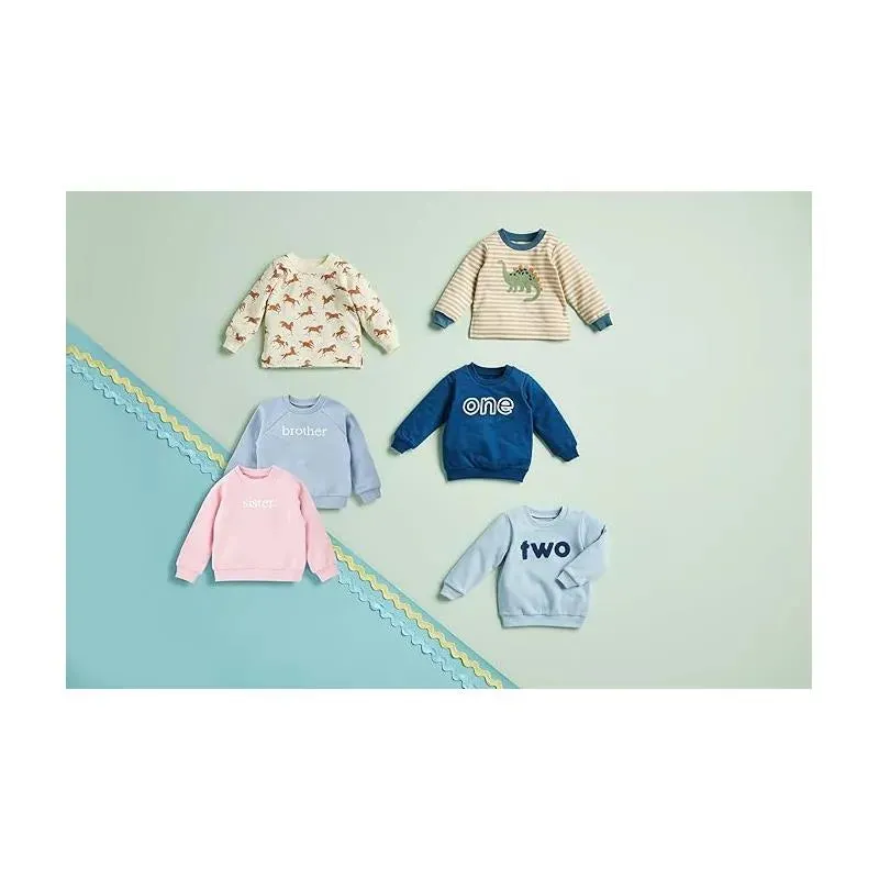 Mud Pie - Baby Boy Baseball Applique Pullover
