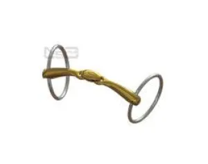 Neue Schule Turtle Top Flex Loose Ring Snaffle & Bradoon Bit