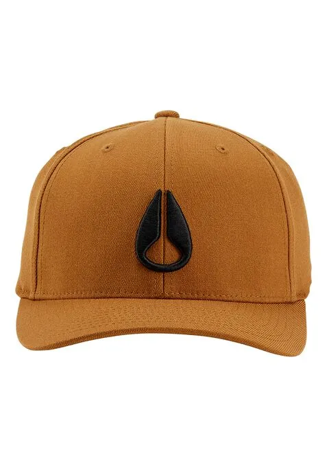 Nixon Deep Down Snapback Hat - Brown / Black