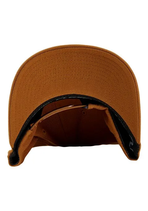 Nixon Deep Down Snapback Hat - Brown / Black