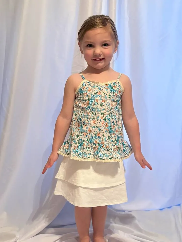 Nora Ivory Skort – Twirl-Ready Comfort with Built-In Shorts