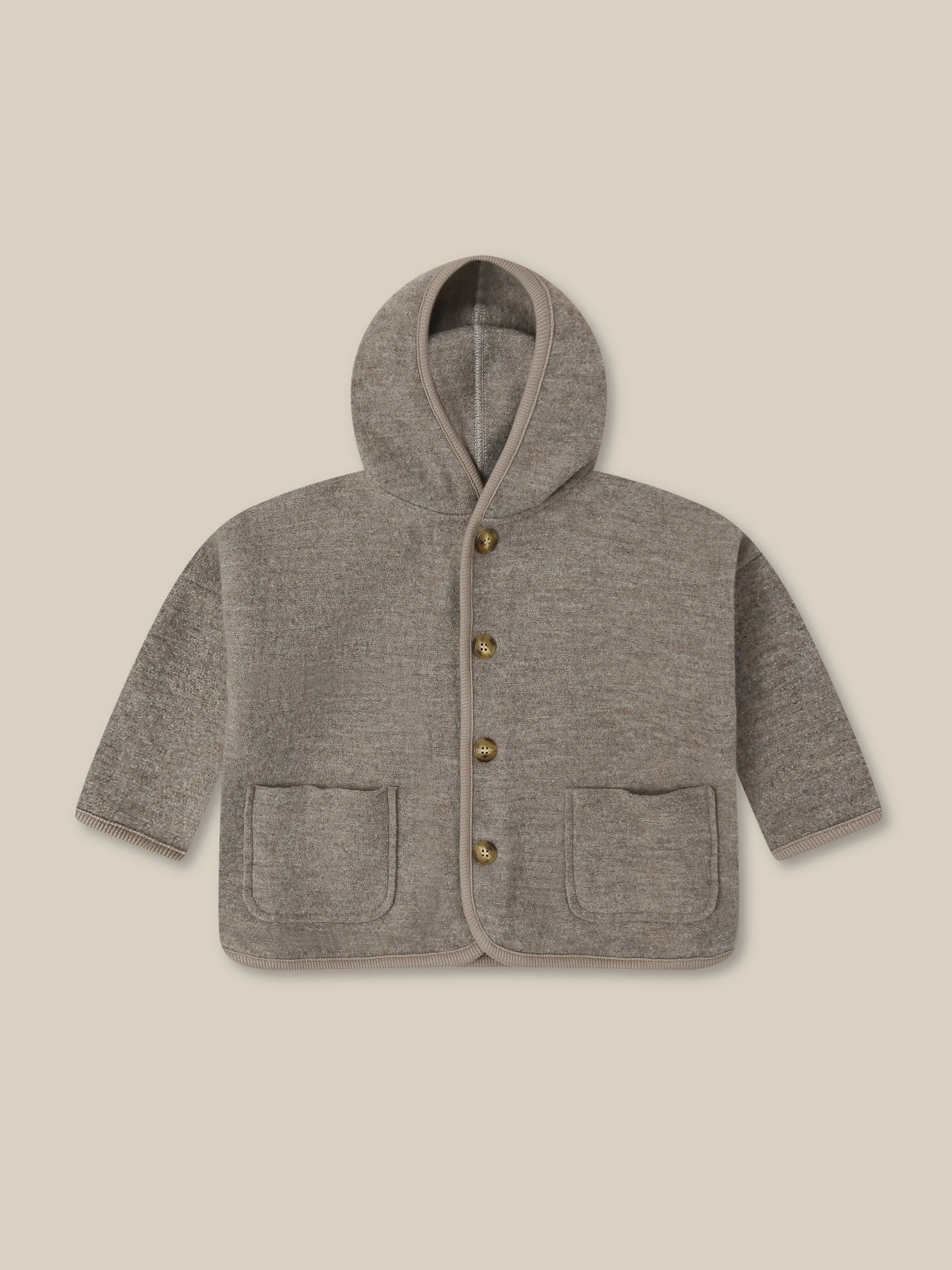 Oatmeal Wool Jacket
