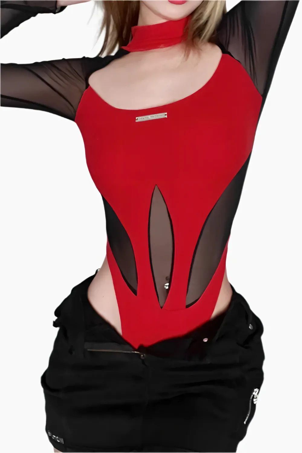 Obsidian Sheer Bodysuit