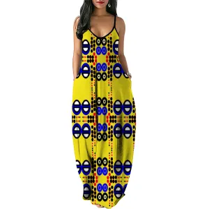 OD Custom Women's Loose Sleeveless Dress PattY