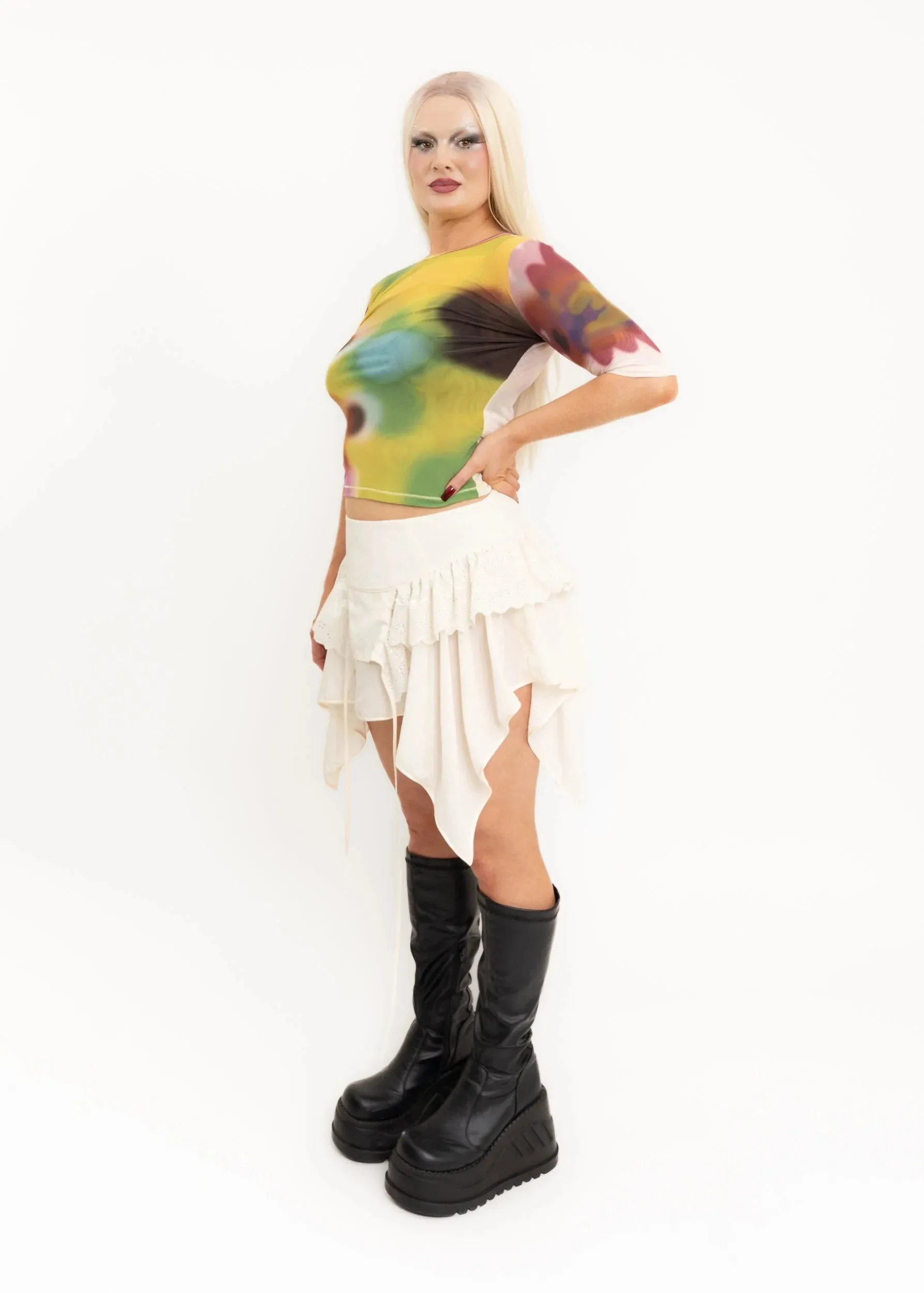 Odessa Skirt- Cream