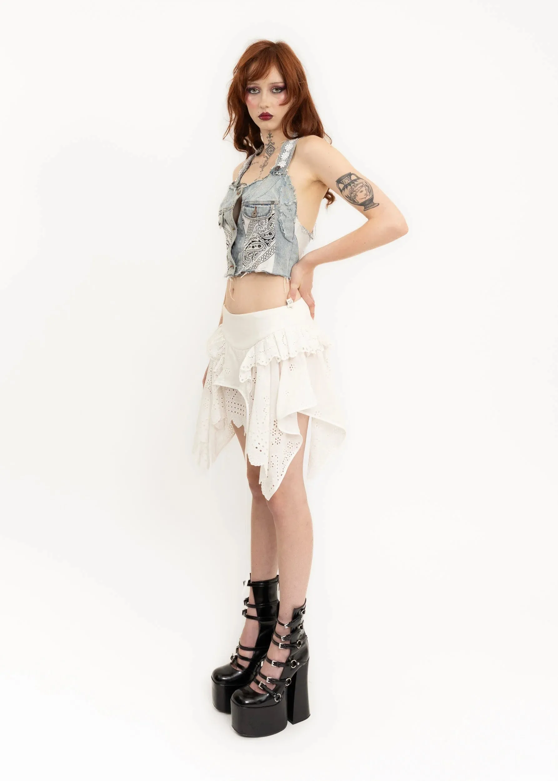 Odessa skirt- White