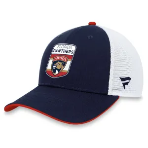 Outer Stuff NHL Draft Structured Trucker Youth Hat - Florida Panthers
