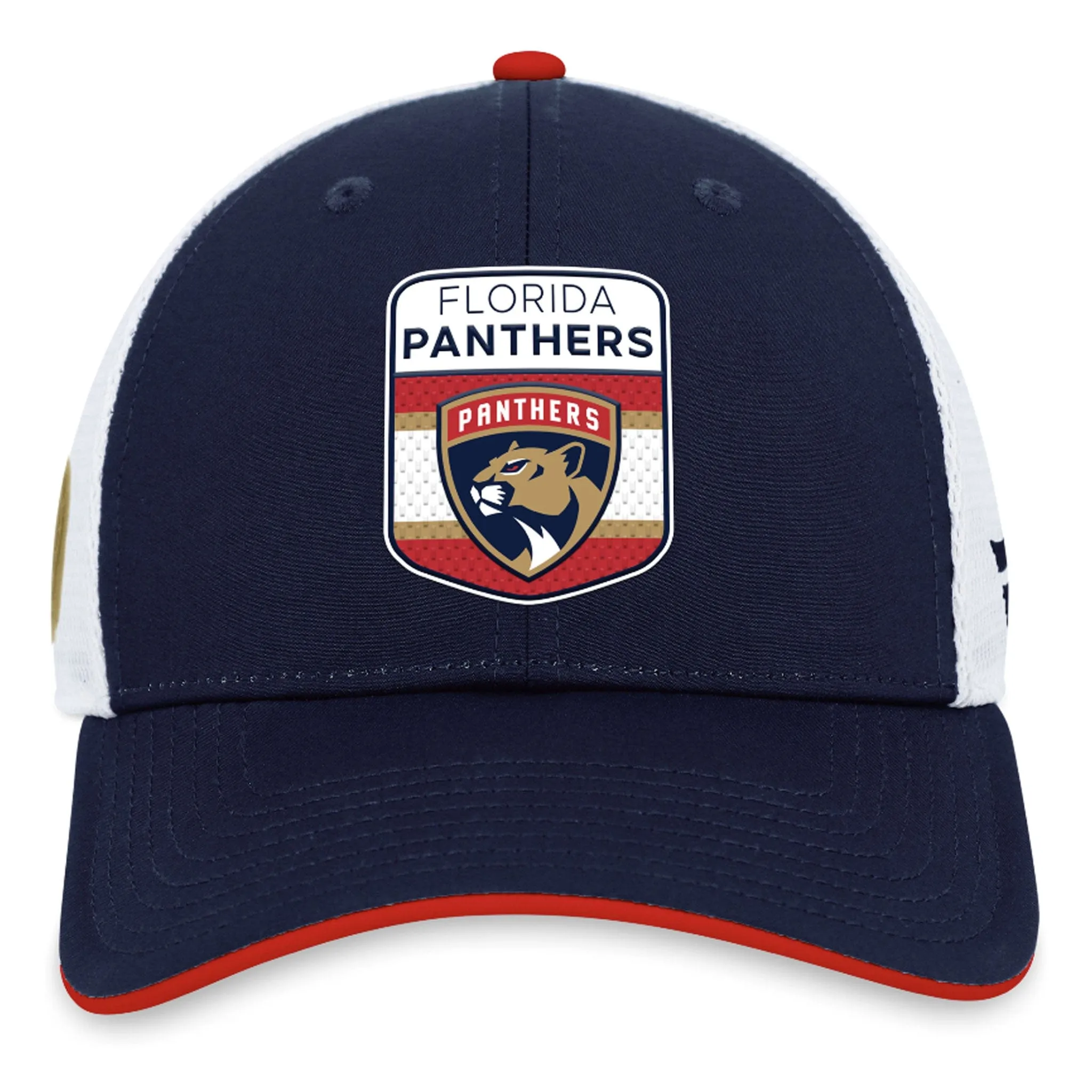 Outer Stuff NHL Draft Structured Trucker Youth Hat - Florida Panthers