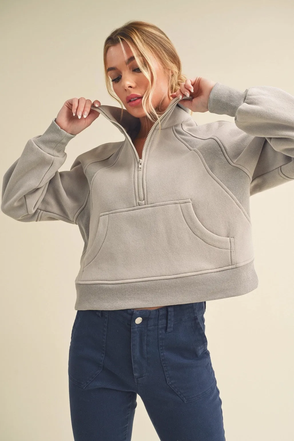 Parker Half Zip Pull Over