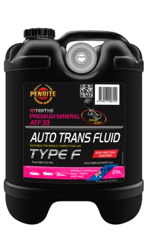 Penrite ATF 33 Type F Automatic Transmission Fluid - 20 Litre