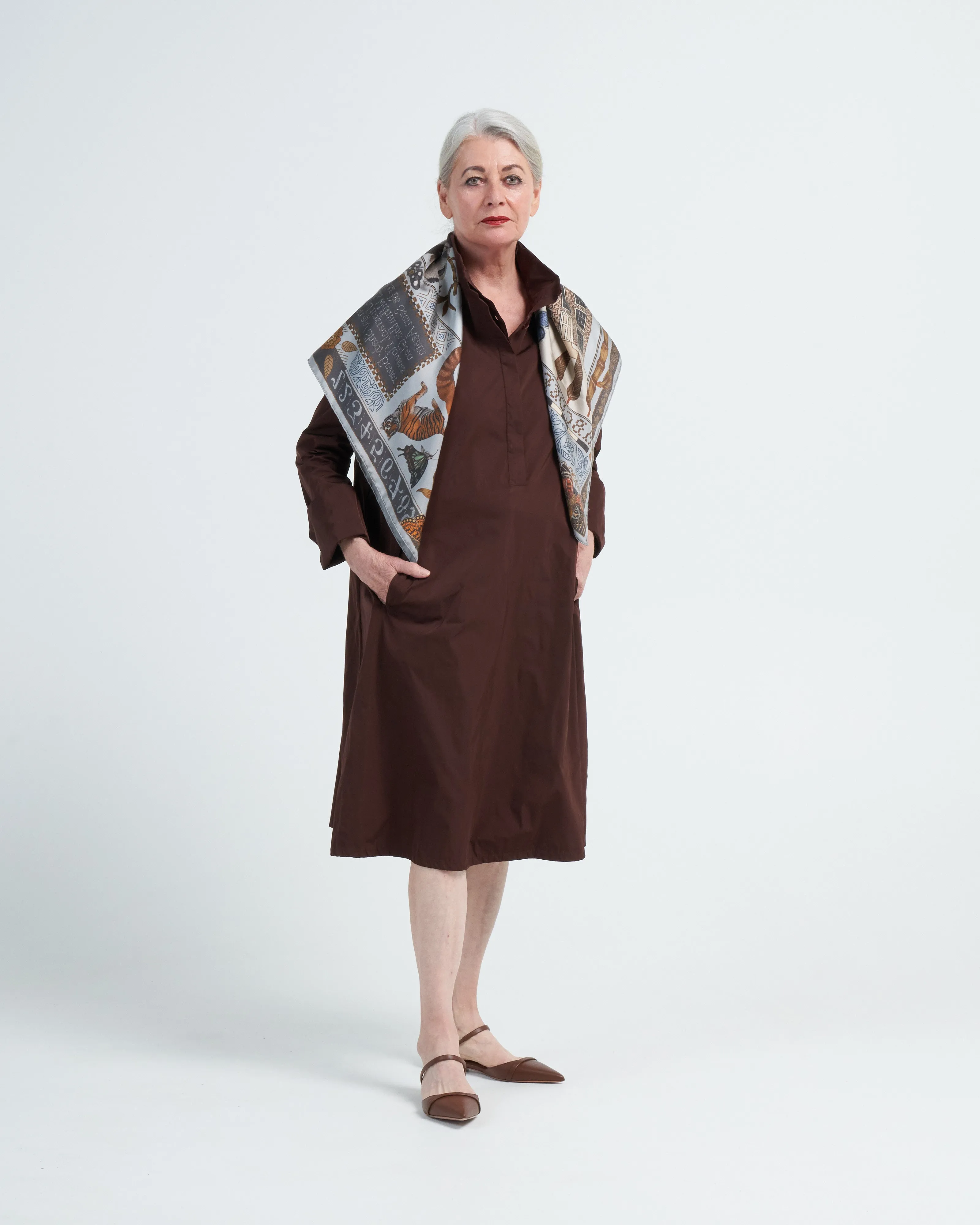 popover day dress - cacao