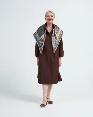 popover day dress - cacao
