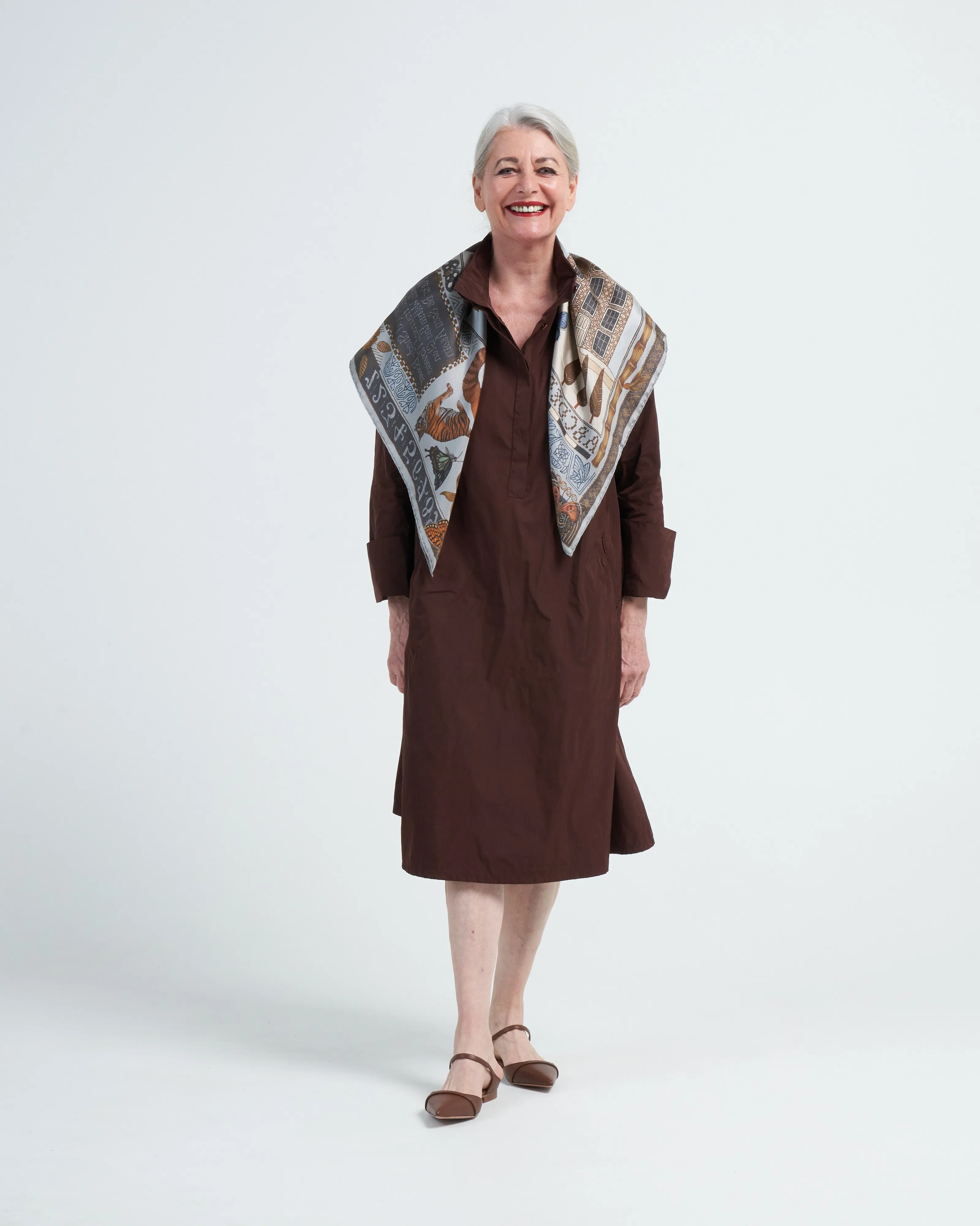 popover day dress - cacao