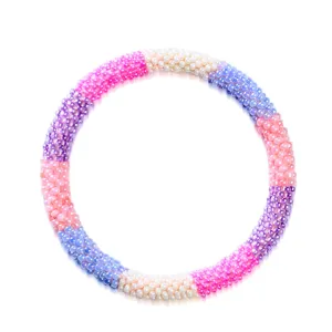 Popsicle Pie | Himalayan Glass Bead Bracelet