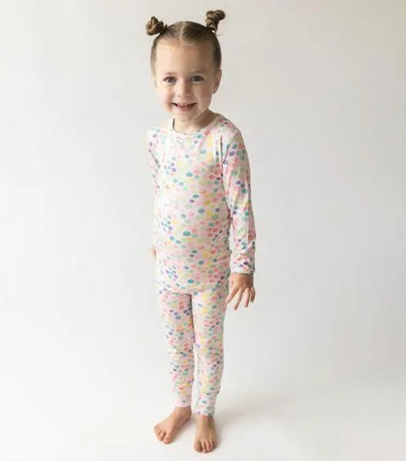 Posh Peanut Estelle-Long Sleeve Basic Pajama