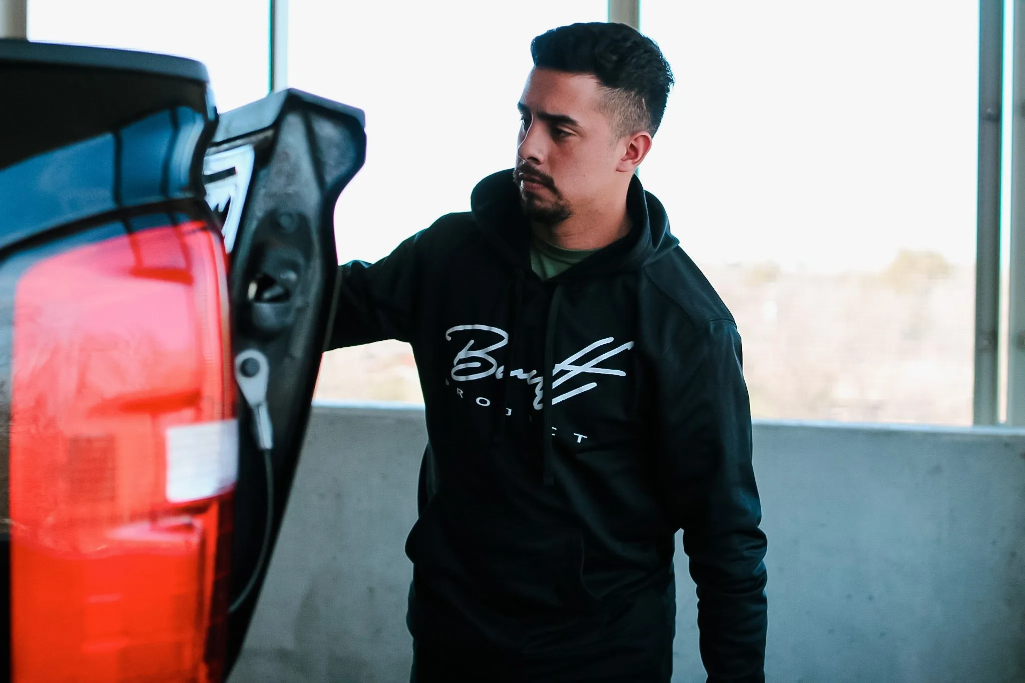 "Bp Signature" Hoodie - Black