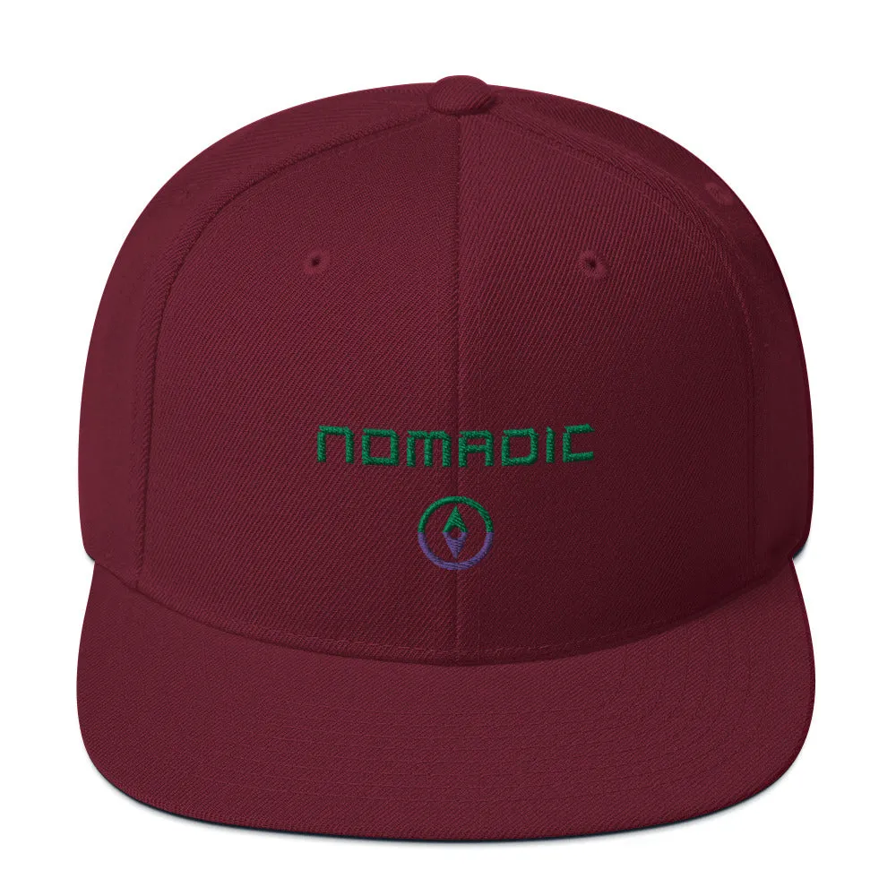 "Nomadic" Unisex Snapback Hat