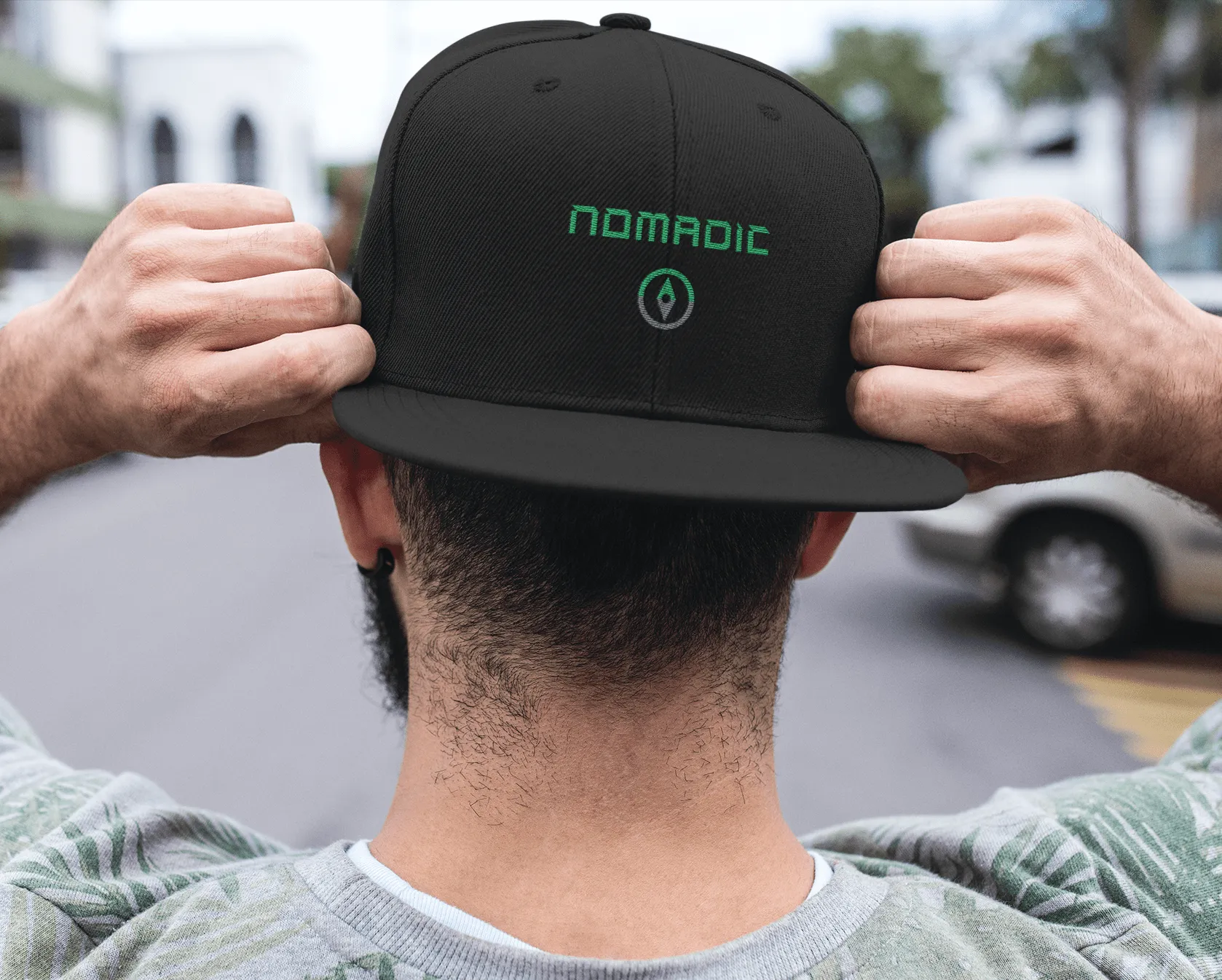 "Nomadic" Unisex Snapback Hat