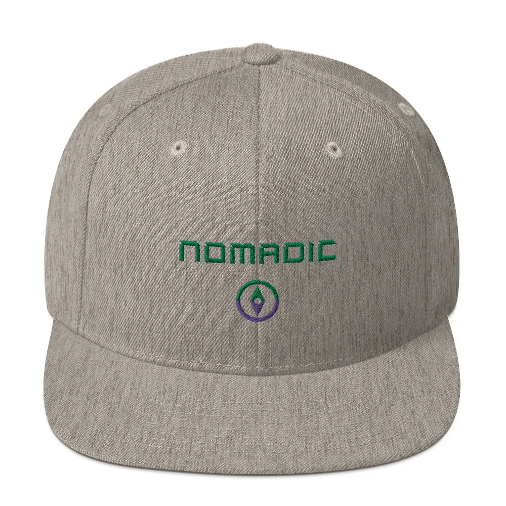 "Nomadic" Unisex Snapback Hat