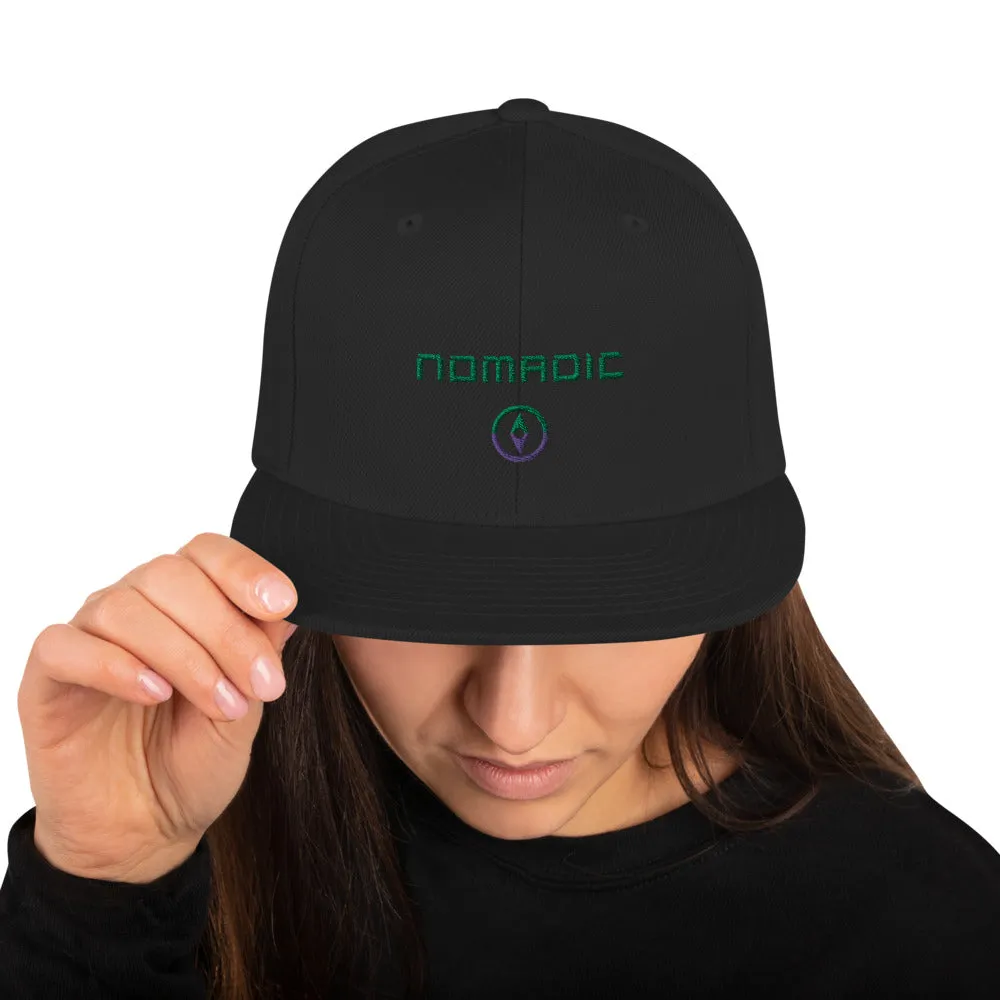 "Nomadic" Unisex Snapback Hat