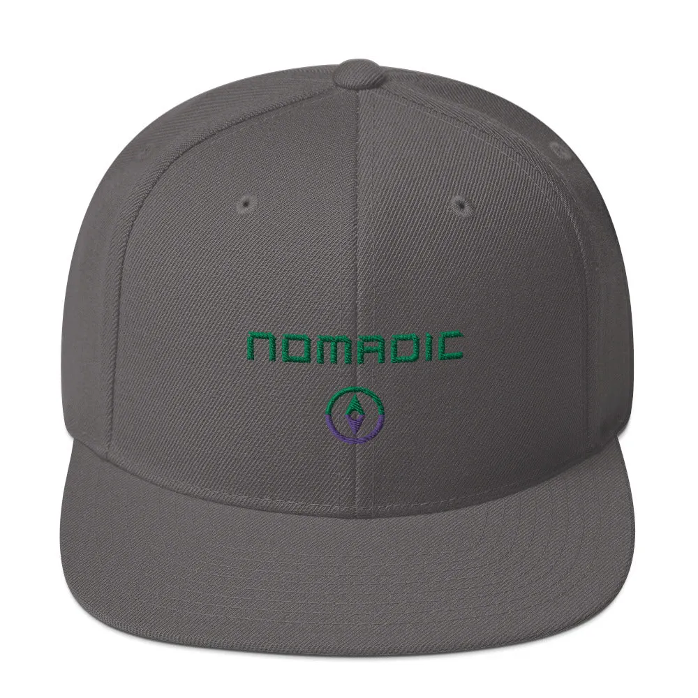 "Nomadic" Unisex Snapback Hat