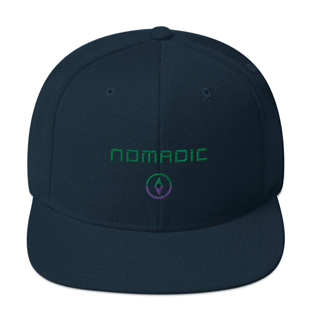 "Nomadic" Unisex Snapback Hat