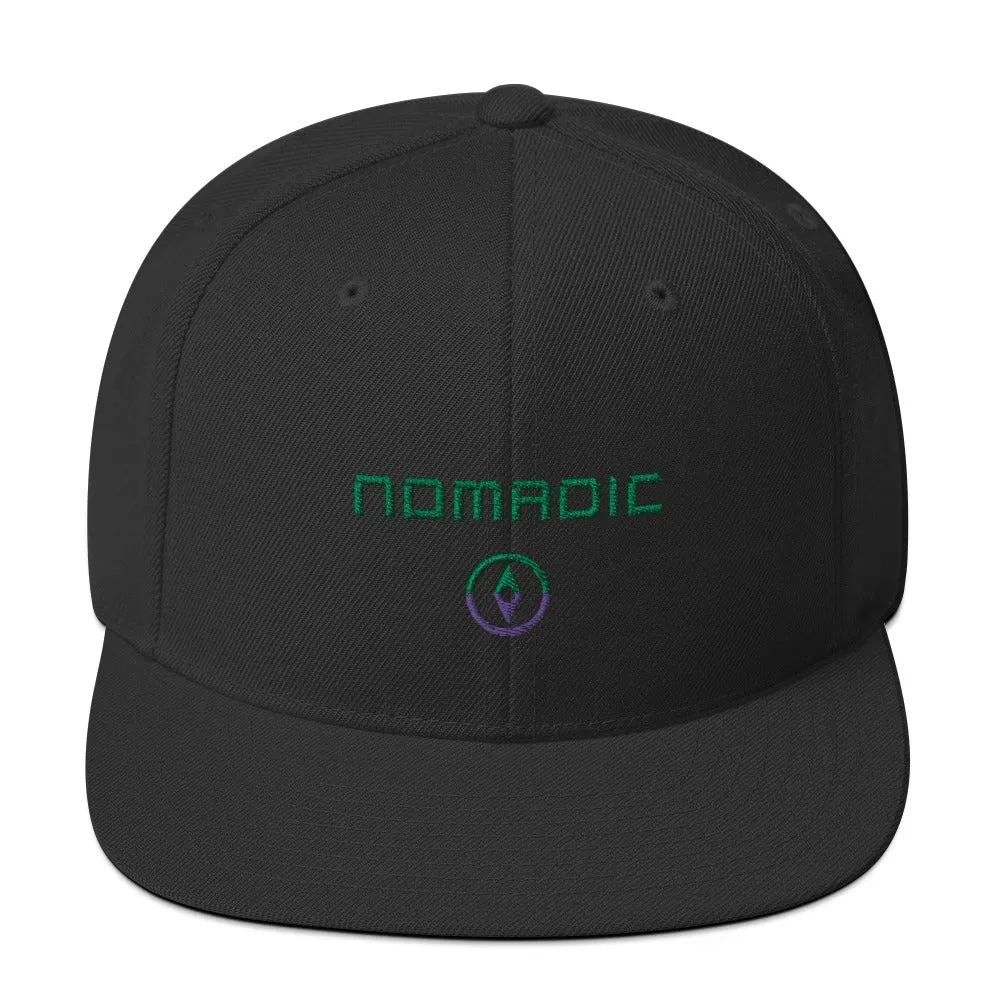 "Nomadic" Unisex Snapback Hat