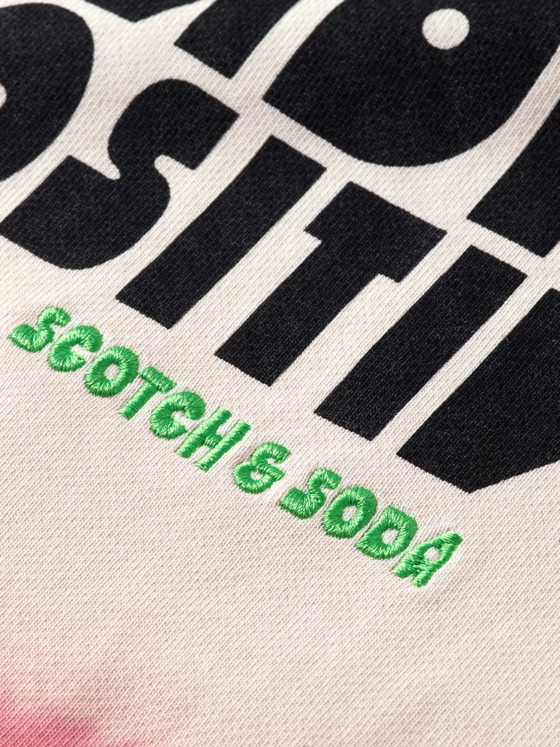 Radiate Positivity Hoodie - Pink Dye