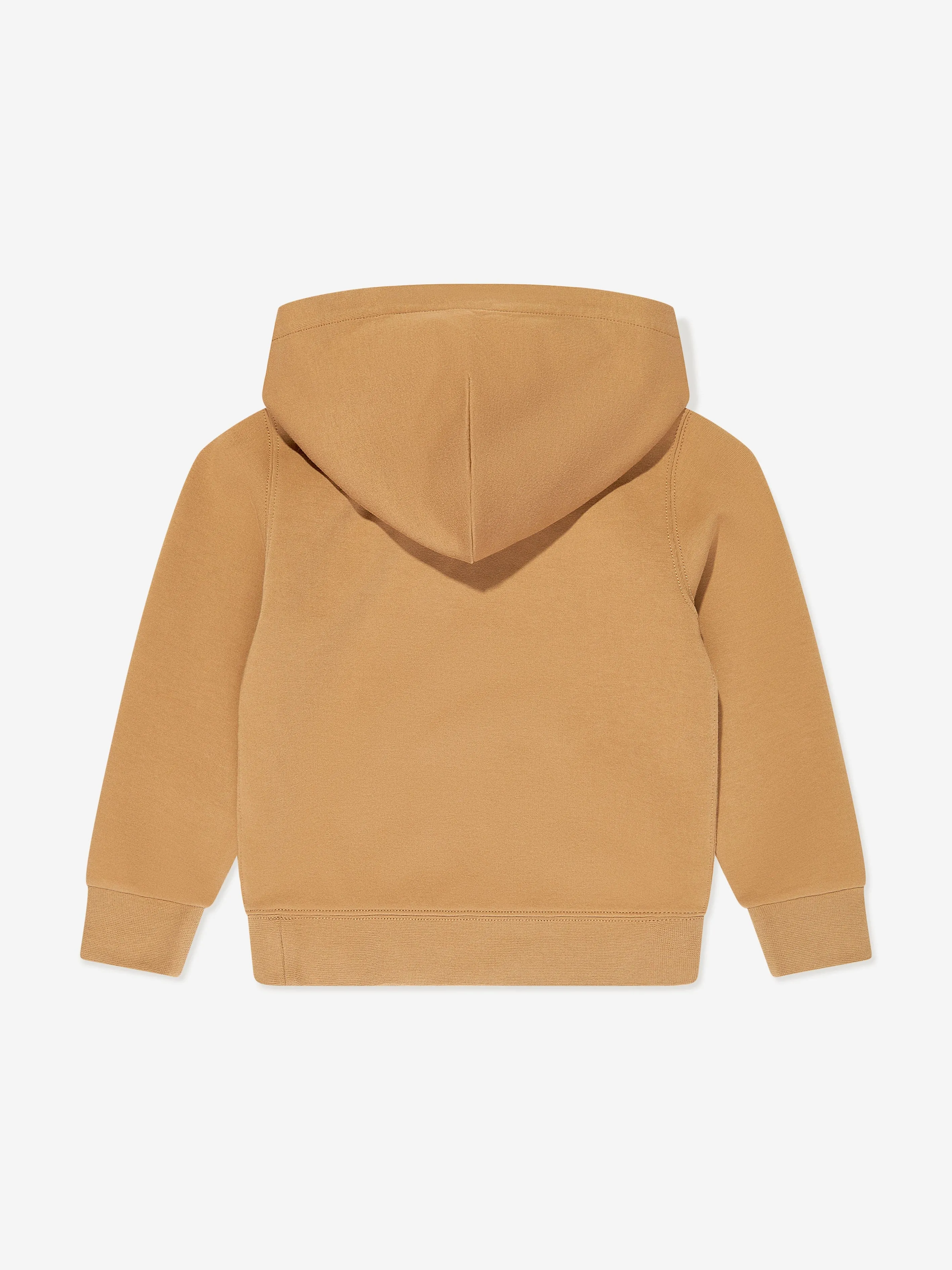 Ralph Lauren Boys Logo Hoodie in Brown