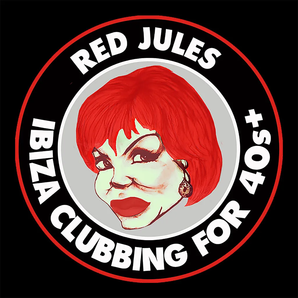 Red Jules Over 40 But Still Naughty Unisex Cruiser Iconic Hoodie