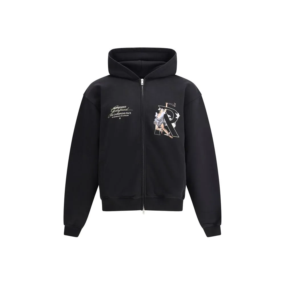 Represent Hoodie with zipper