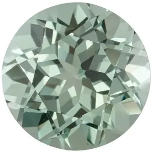 Round FAB Lab-Grown Green Sapphire Gems