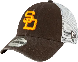 San Diego Padres New Era Mesh Back Trucker Cap