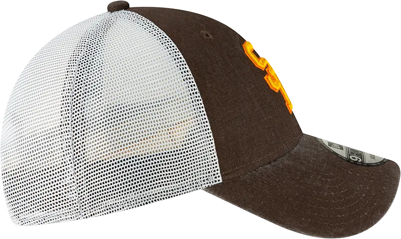 San Diego Padres New Era Mesh Back Trucker Cap
