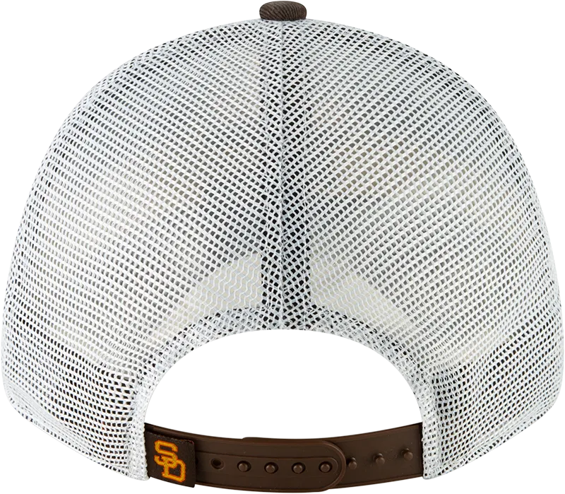 San Diego Padres New Era Mesh Back Trucker Cap