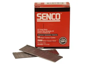 SENCO Straight Brad Nails Galvanised 16G X 55Mm Pack Of 2000