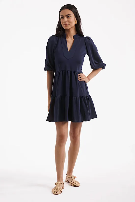 Smith and Quinn Tory Dress in Ponte Navy
