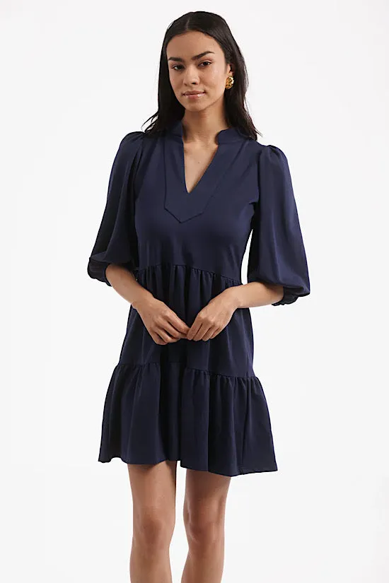 Smith and Quinn Tory Dress in Ponte Navy