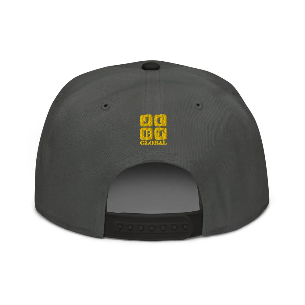 Snapback Hat "1052-0011 Dream Big (Yellow Logo)"