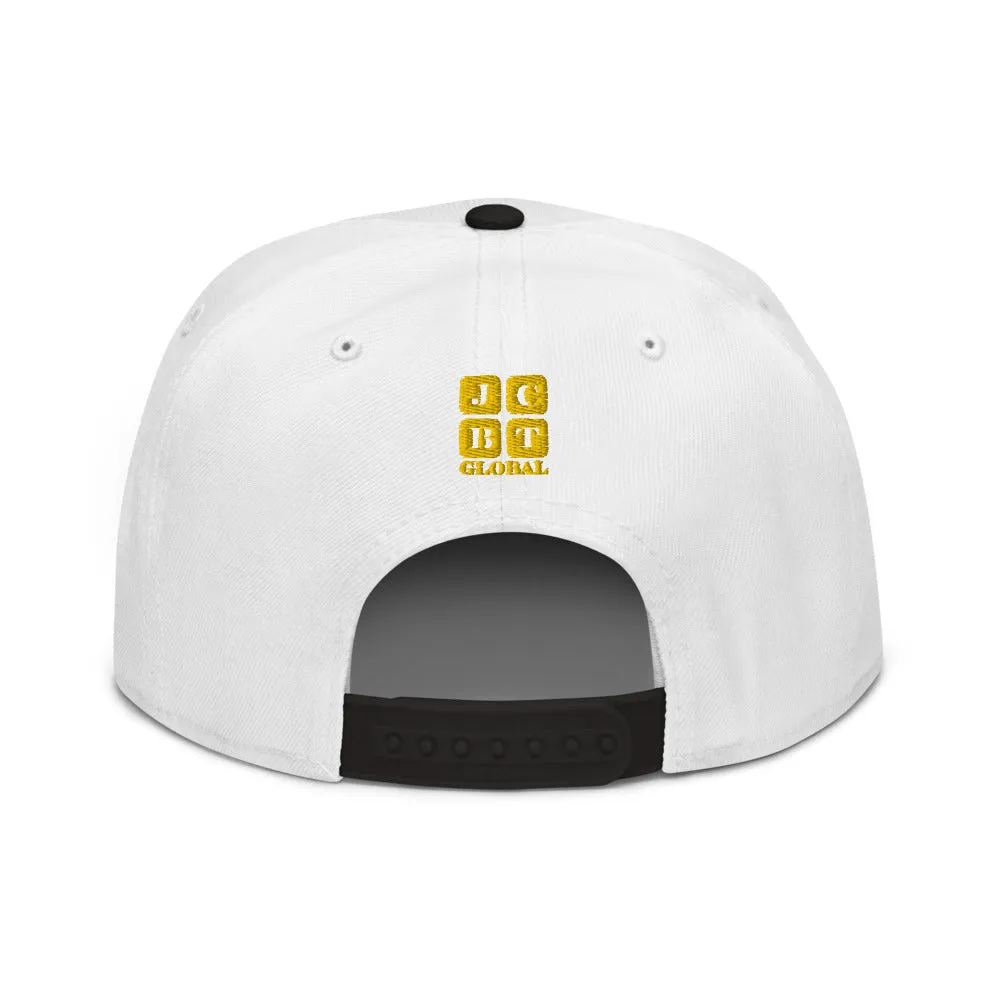 Snapback Hat "1052-0011 Dream Big (Yellow Logo)"