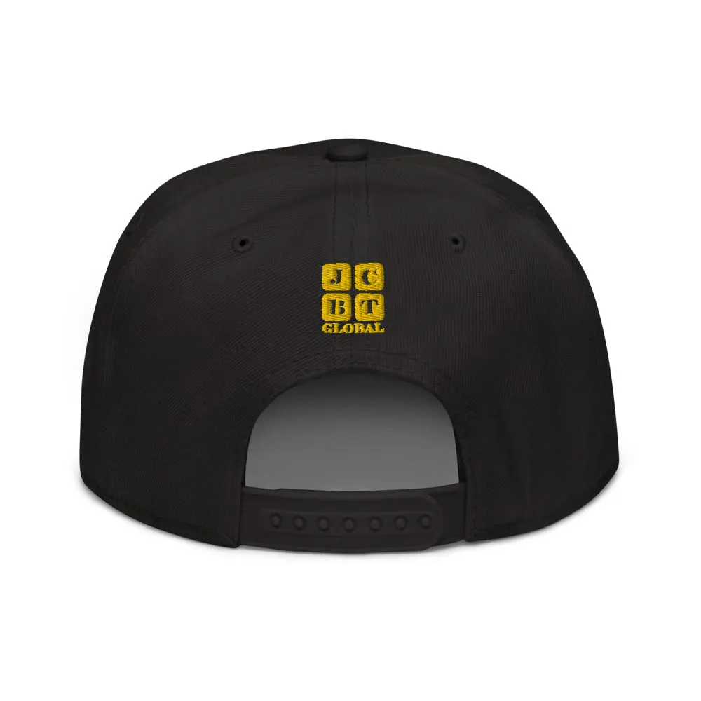 Snapback Hat "1052-0011 Dream Big (Yellow Logo)"