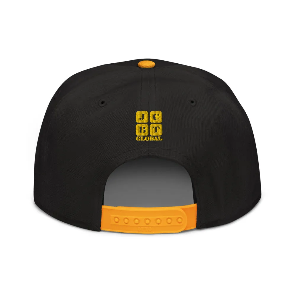 Snapback Hat "1052-0011 Dream Big (Yellow Logo)"