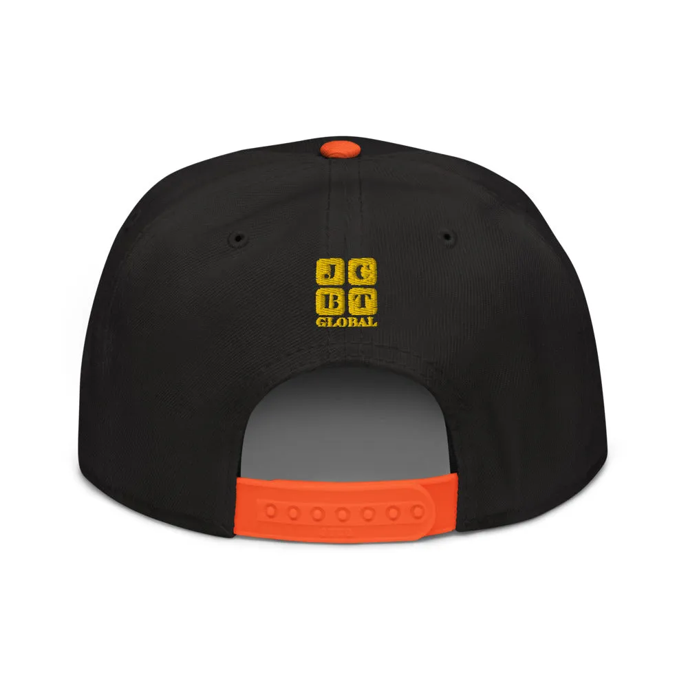 Snapback Hat "1052-0011 Dream Big (Yellow Logo)"