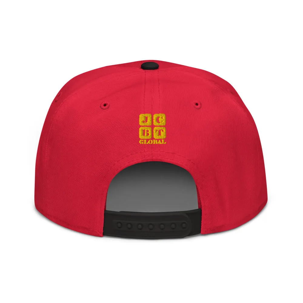 Snapback Hat "1052-0011 Dream Big (Yellow Logo)"
