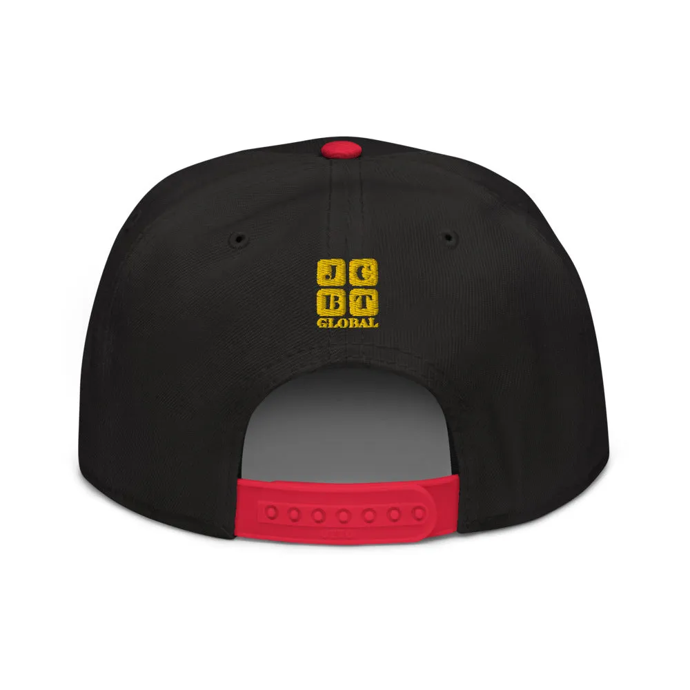 Snapback Hat "1052-0011 Dream Big (Yellow Logo)"