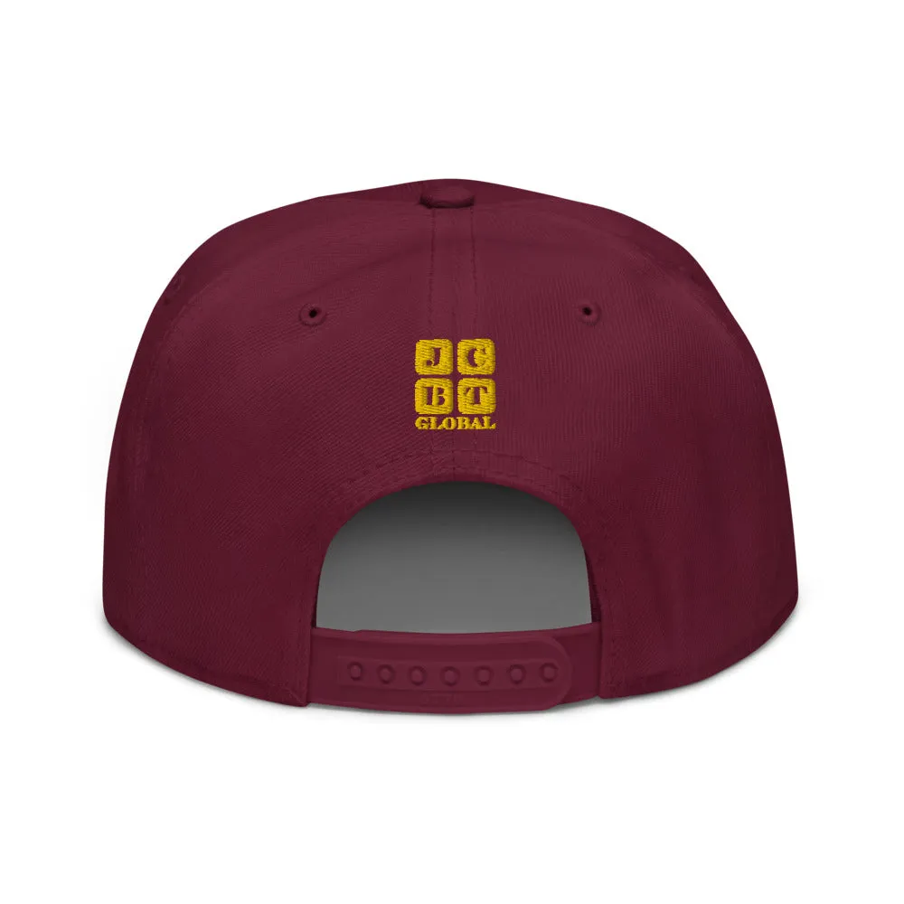 Snapback Hat "1052-0011 Dream Big (Yellow Logo)"