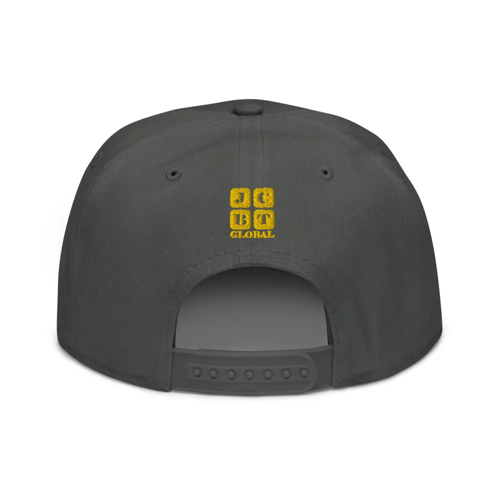 Snapback Hat "1052-0011 Dream Big (Yellow Logo)"