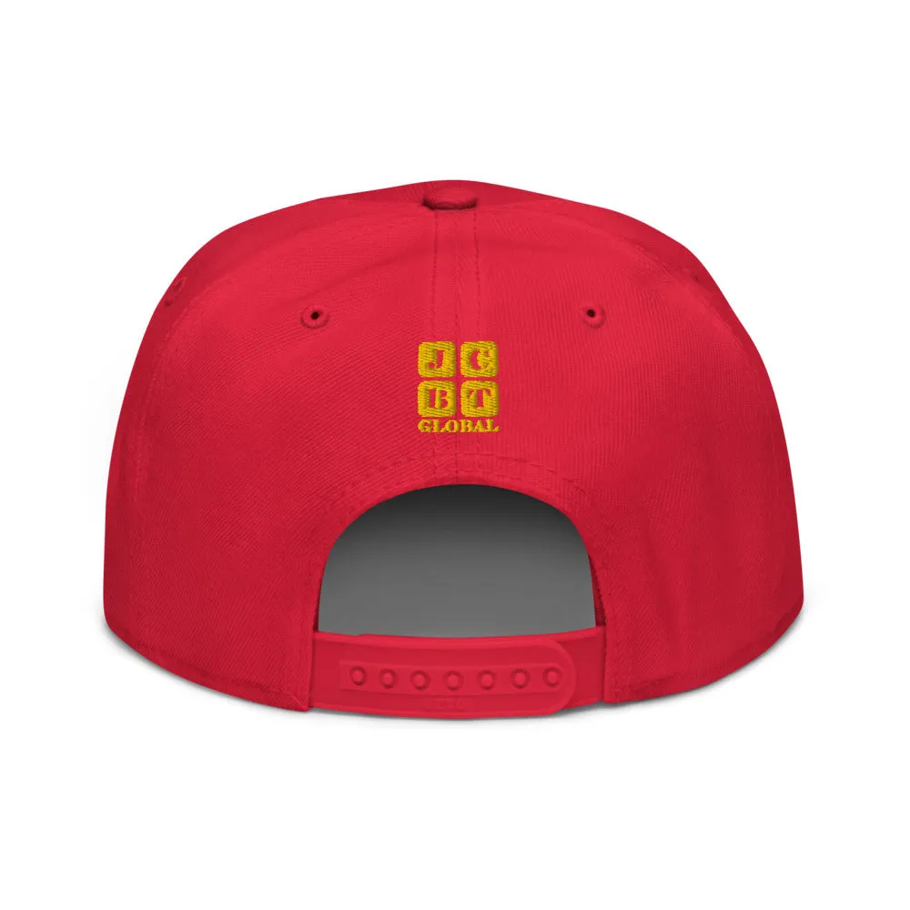 Snapback Hat "1052-0011 Dream Big (Yellow Logo)"