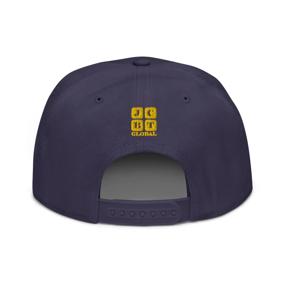 Snapback Hat "1052-0011 Dream Big (Yellow Logo)"